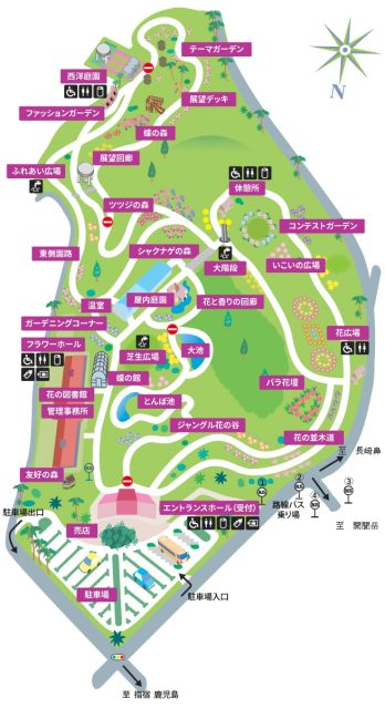 いわさきバス停位置図